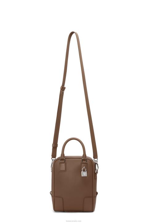 Loewe Amazona 15 in nappa calfskin 688V191 Men Winter Brown