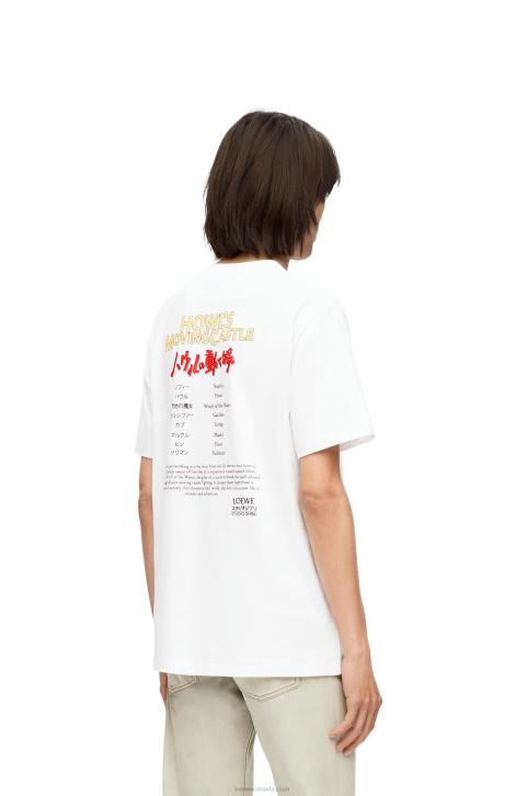 Loewe Heen, Markl and Turnip Head T-shirt in cotton 688V831 Men White