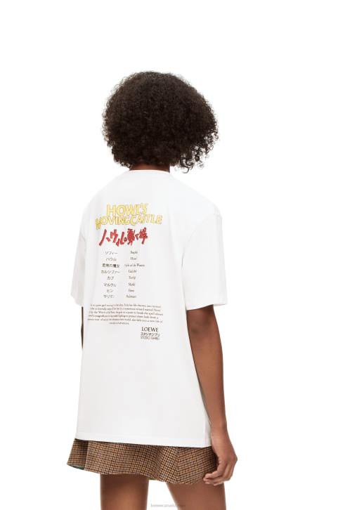 Loewe Heen, Markl and Turnip Head T-shirt in cotton 688V831 Men White