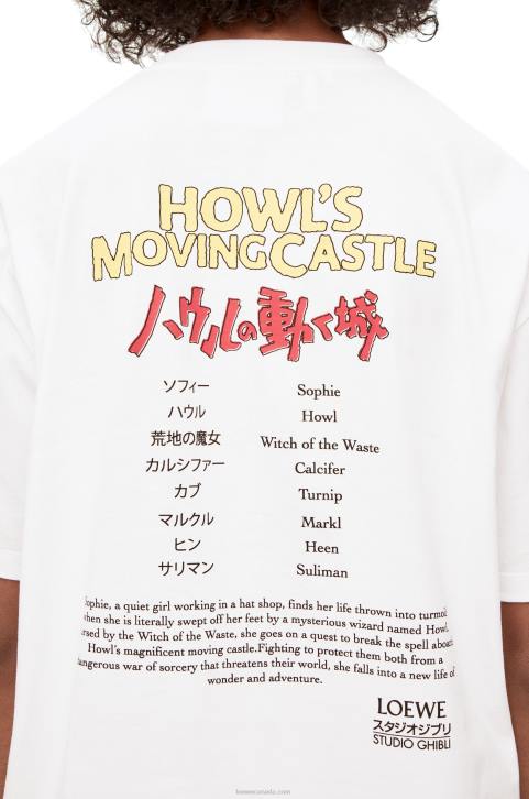 Loewe Heen, Markl and Turnip Head T-shirt in cotton 688V831 Men White