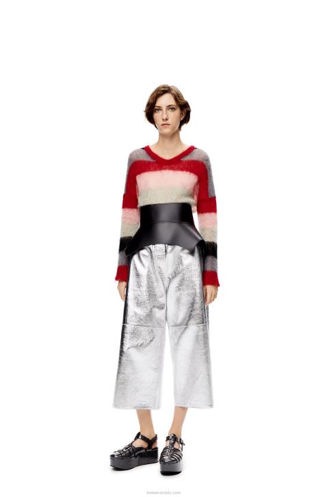 Loewe Obi belt in nappa 688V1154 Women Black