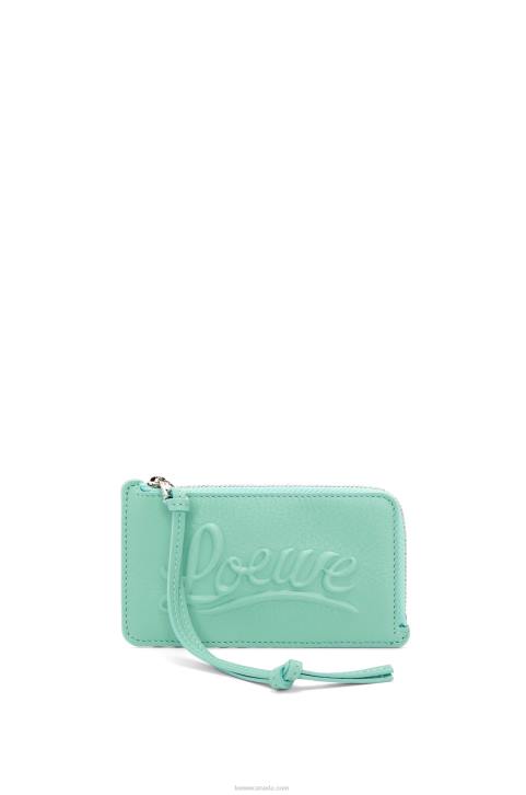 Loewe Large coin holder in classic calfskin 688V1333 Women Fresh Mint