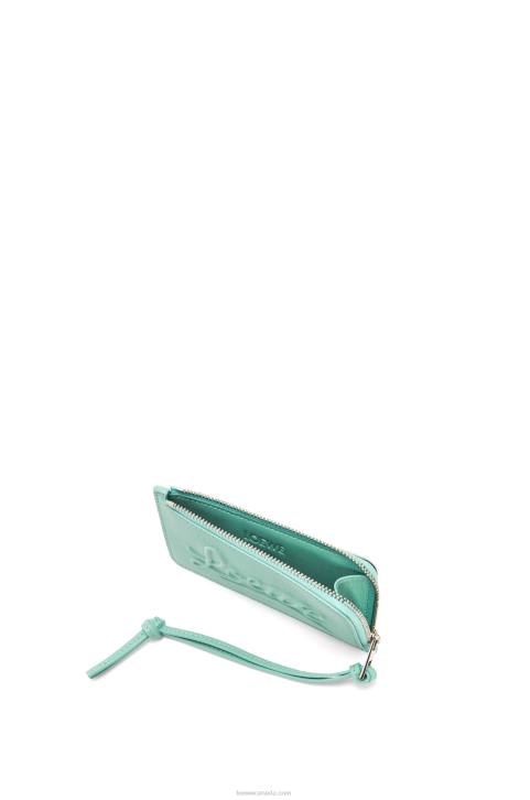 Loewe Large coin holder in classic calfskin 688V1333 Women Fresh Mint