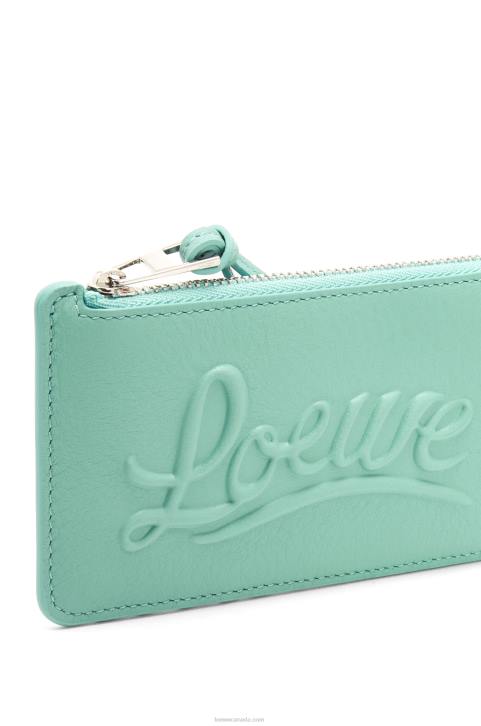 Loewe Large coin holder in classic calfskin 688V1333 Women Fresh Mint