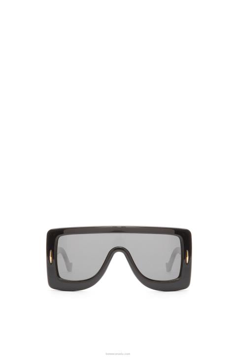 Loewe Anagram mask sunglasses in acetate 688V1474 Women Black