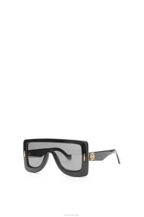 Loewe Anagram mask sunglasses in acetate 688V1474 Women Black