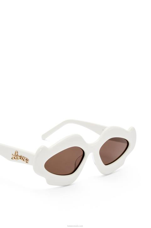Loewe Flame sunglasses in acetate 688V1466 Women Ivory