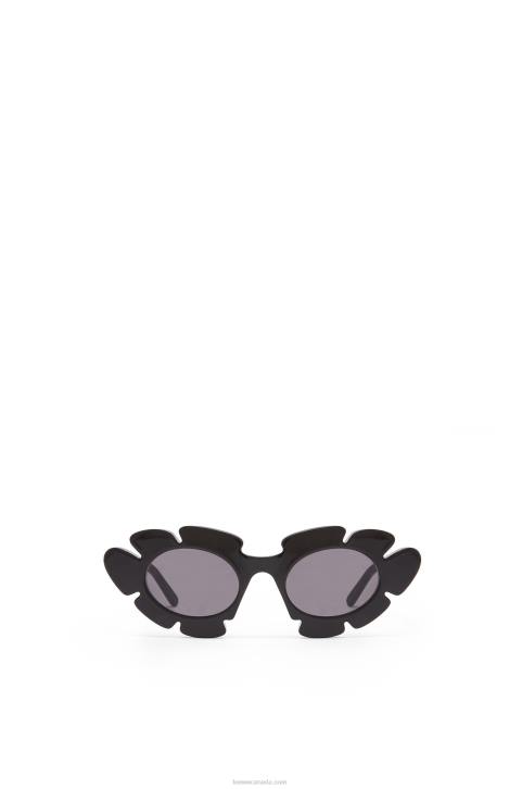 Loewe Flower sunglasses in injected nylon 688V1464 Women Black