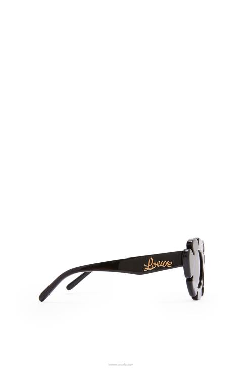 Loewe Flower sunglasses in injected nylon 688V1464 Women Black