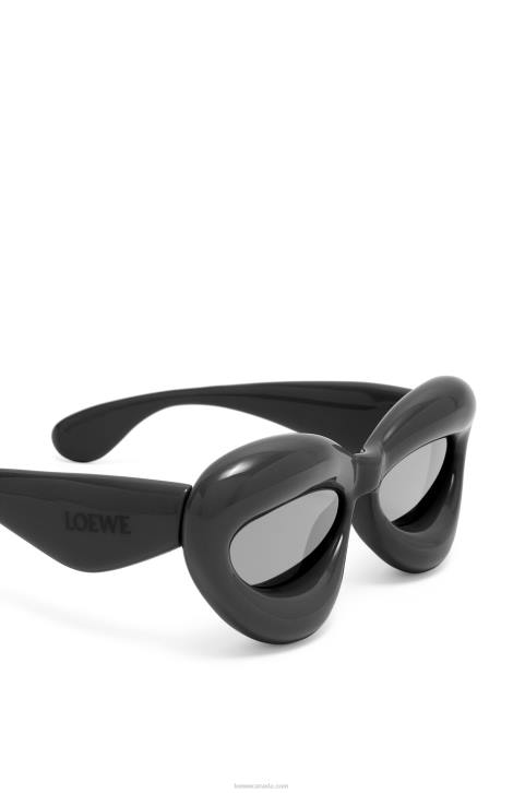 Loewe Inflated cateye sunglasses in nylon 688V1423 Women Black