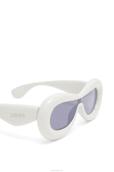 Loewe Inflated mask sunglasses in nylon 688V1499 Women Grey