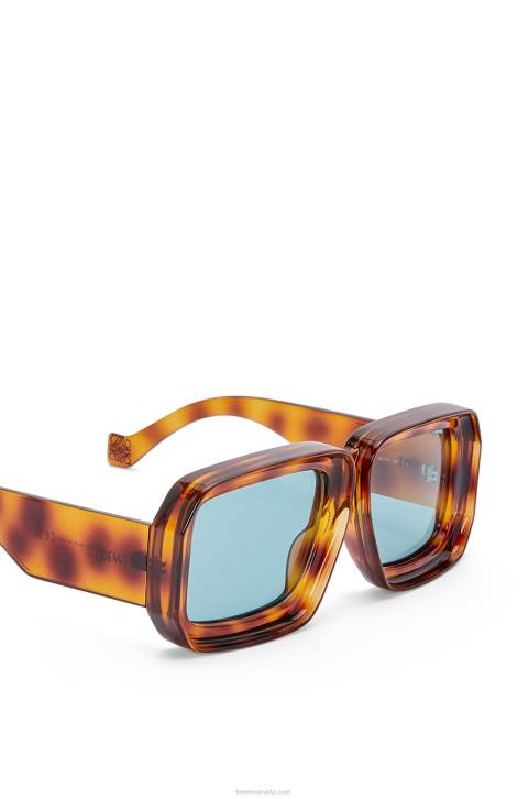 Loewe Paula\'s Ibiza dive in mask sunglasses 688V1472 Women Light Havana