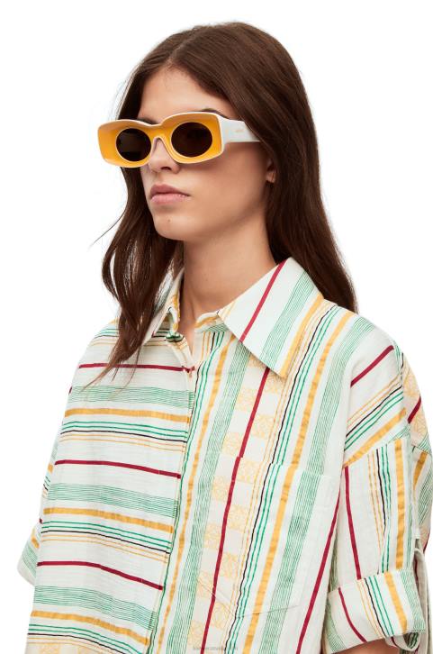 Loewe Paula\'s Ibiza original sunglasses 688V1459 Women Dark Yellow