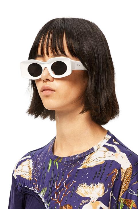 Loewe Paula\'s Ibiza original sunglasses 688V1475 Women White