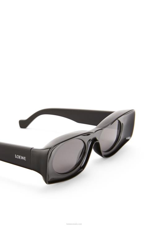 Loewe Paula\'s Ibiza original sunglasses 688V1476 Women Shiny Black