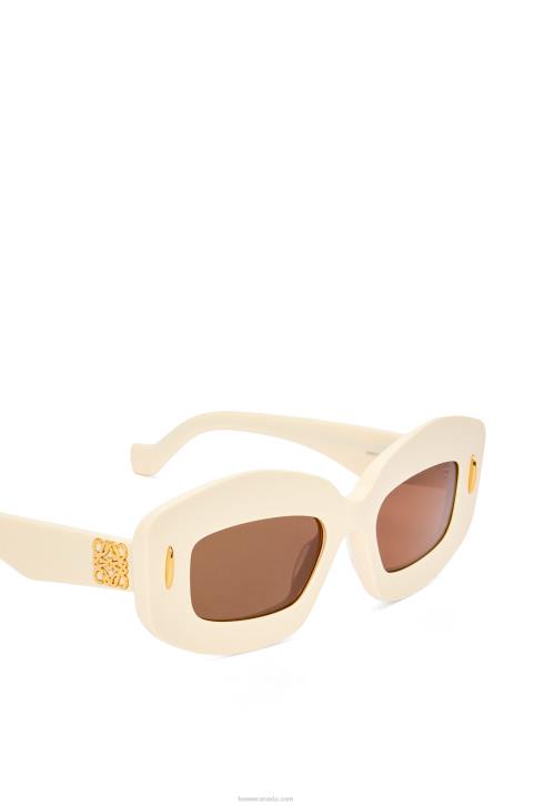 Loewe Screen sunglasses in acetate 688V1427 Women Ivory