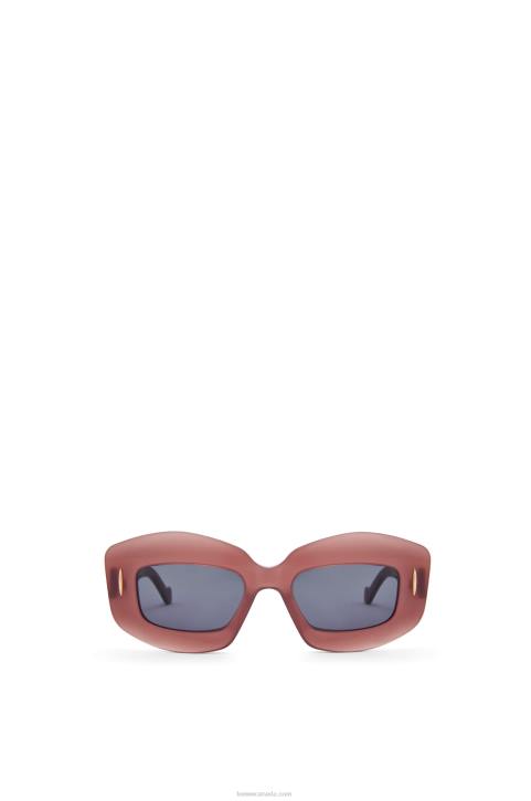 Loewe Screen sunglasses in acetate 688V1428 Women Burgundy