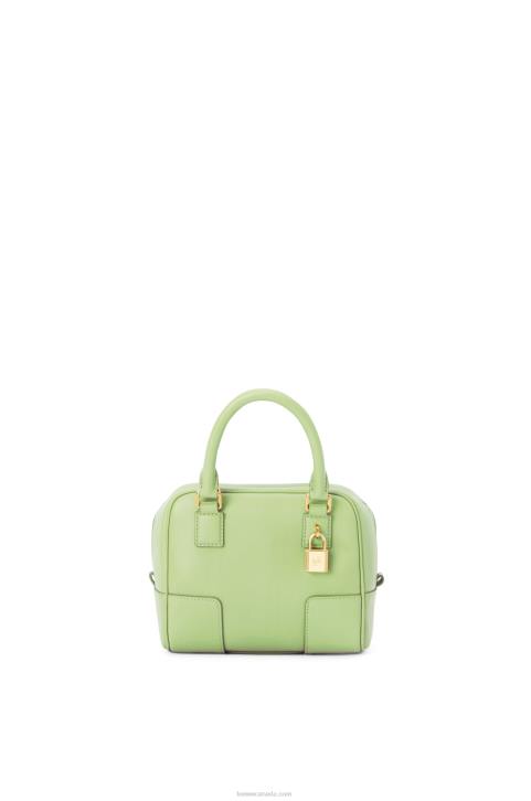 Loewe Amazona 16 Square bag in nappa calfskin 688V137 Women Light Pale Green