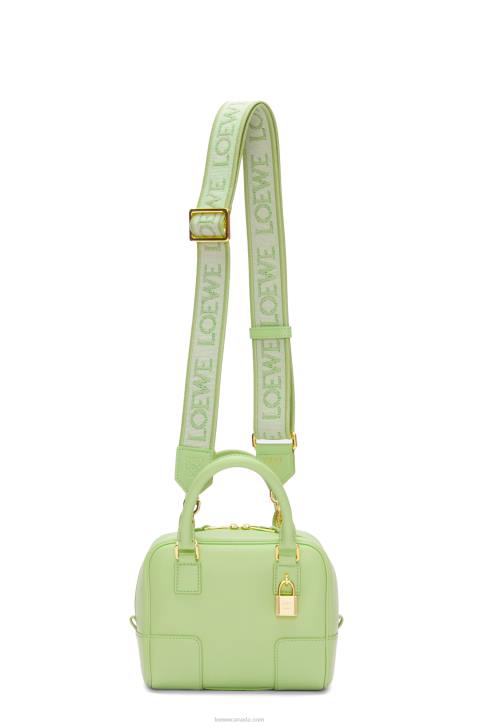 Loewe Amazona 16 Square bag in nappa calfskin 688V137 Women Light Pale Green