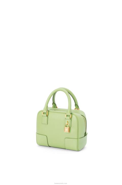 Loewe Amazona 16 Square bag in nappa calfskin 688V137 Women Light Pale Green