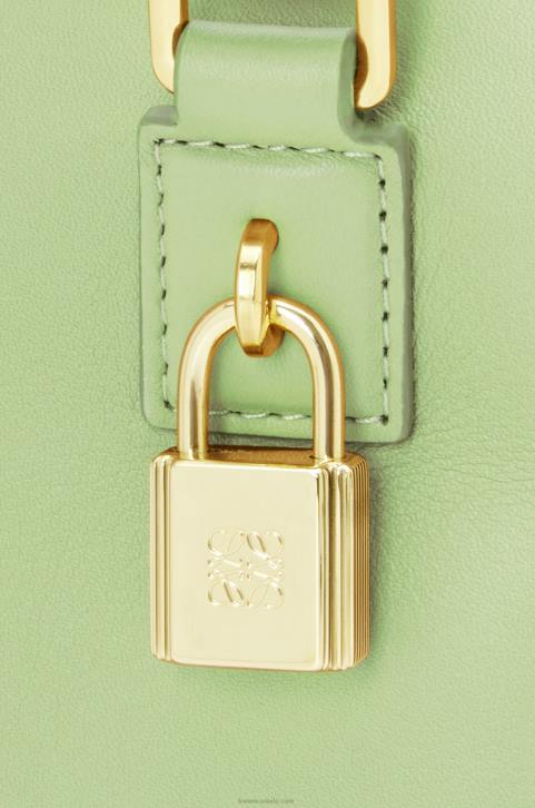Loewe Amazona 16 Square bag in nappa calfskin 688V137 Women Light Pale Green