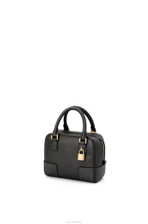 Loewe Amazona 16 Square bag in nappa calfskin 688V140 Women Black