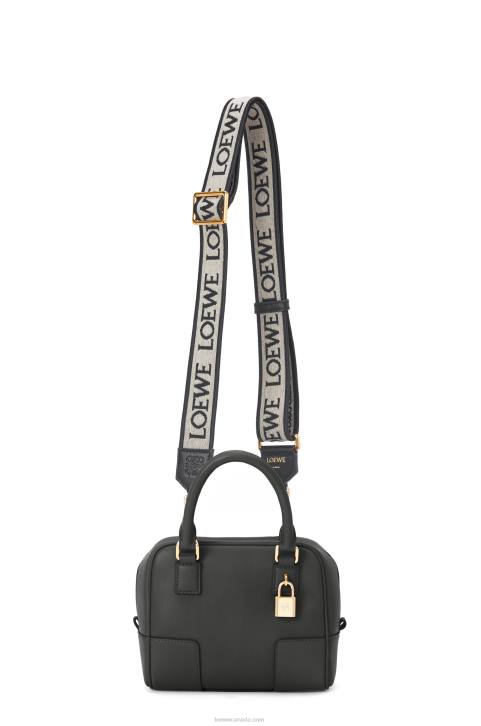 Loewe Amazona 16 Square bag in nappa calfskin 688V140 Women Black