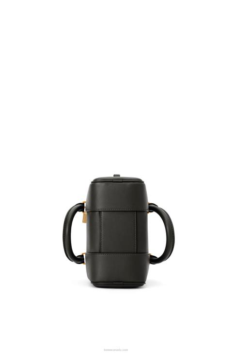 Loewe Amazona 16 Square bag in nappa calfskin 688V140 Women Black