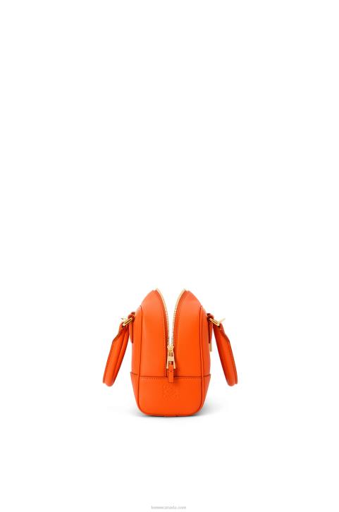 Loewe Amazona 16 Square bag in nappa calfskin 688V145 Women Orange