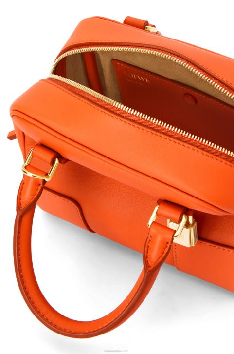 Loewe Amazona 16 Square bag in nappa calfskin 688V145 Women Orange