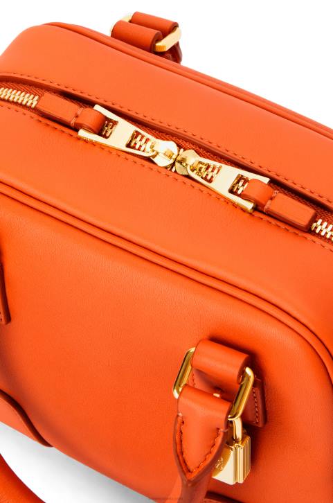 Loewe Amazona 16 Square bag in nappa calfskin 688V145 Women Orange
