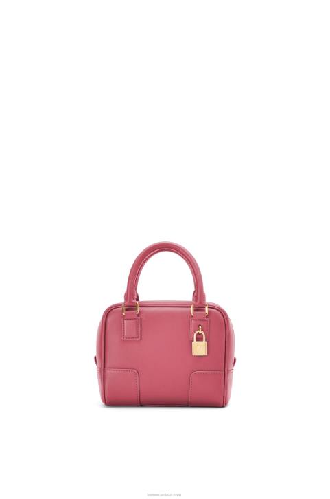 Loewe Amazona 16 Square bag in nappa calfskin 688V159 Women Plumrose