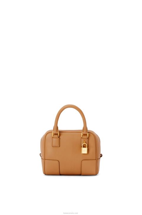 Loewe Amazona 16 Square bag in nappa calfskin 688V164 Women Warm Desert