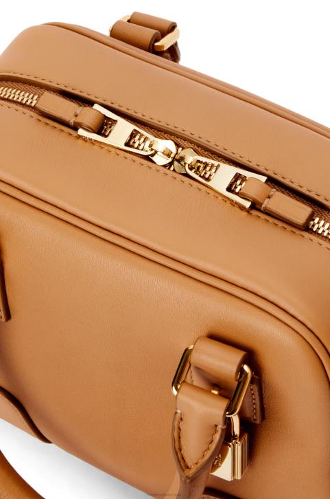 Loewe Amazona 16 Square bag in nappa calfskin 688V164 Women Warm Desert