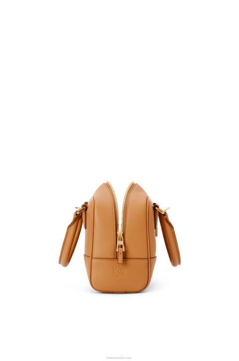 Loewe Amazona 16 Square bag in nappa calfskin 688V164 Women Warm Desert