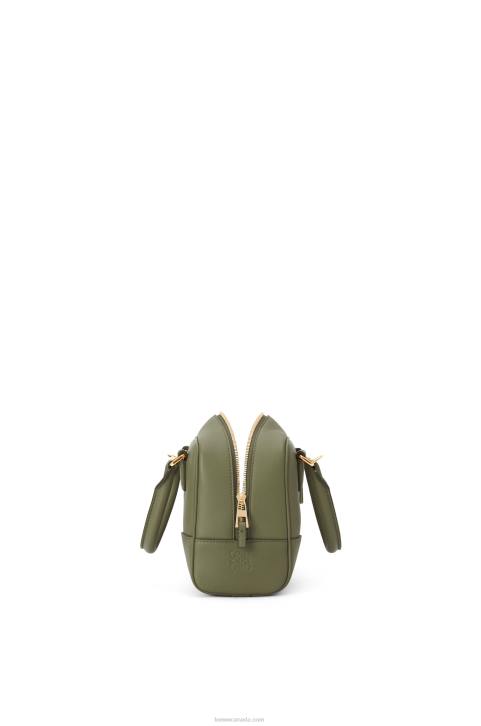 Loewe Amazona 16 Square bag in nappa calfskin 688V165 Women Avocado Green