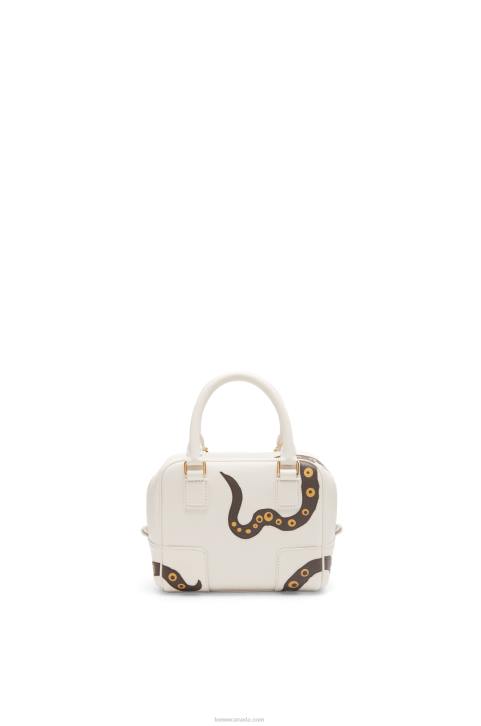Loewe Amazona 16 in nappa calfskin 688V143 Women Soft White