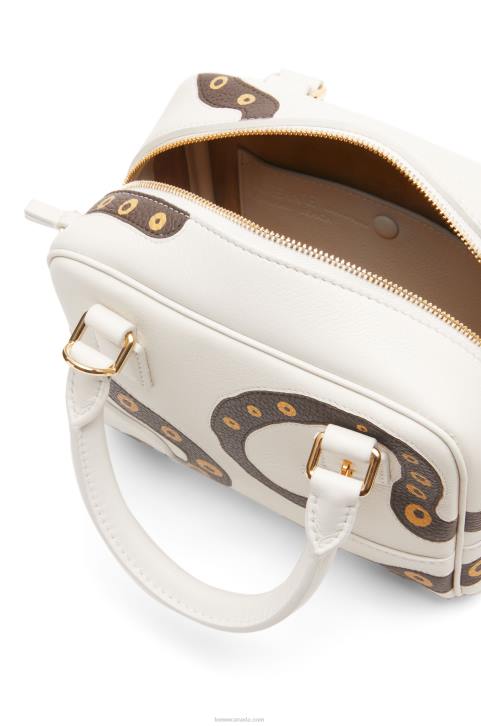 Loewe Amazona 16 in nappa calfskin 688V143 Women Soft White