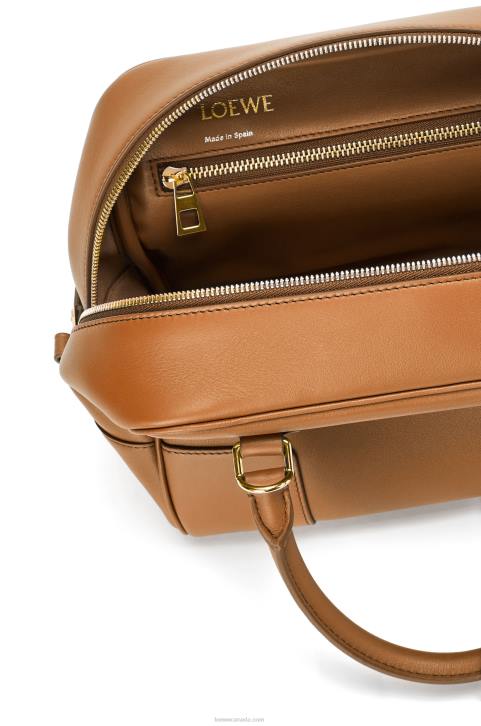 Loewe Amazona 19 square bag in nappa calfskin 688V167 Women Warm Desert