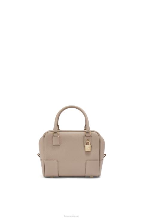 Loewe Amazona 19 square bag in soft grained calfskin 688V155 Women Sand