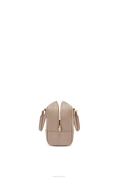 Loewe Amazona 19 square bag in soft grained calfskin 688V155 Women Sand