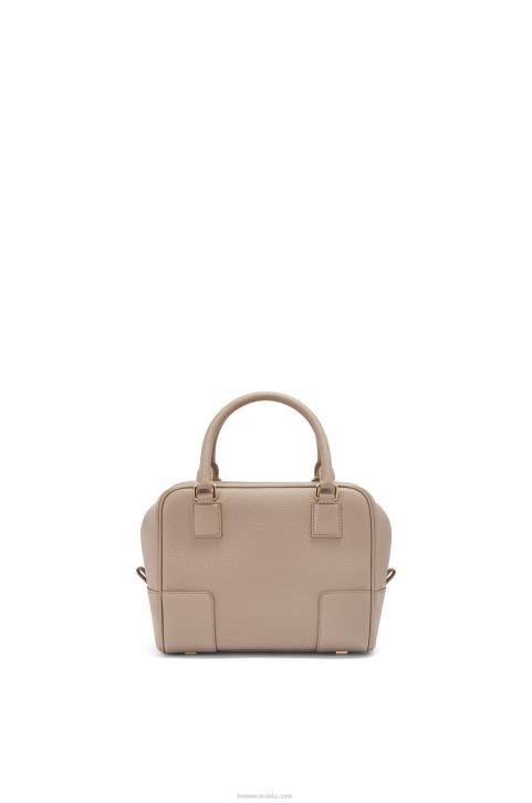 Loewe Amazona 19 square bag in soft grained calfskin 688V155 Women Sand