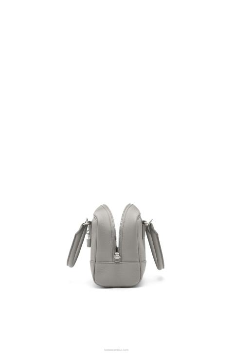 Loewe Amazona 23 bag in soft grained calfskin 688V133 Women Pearl Grey