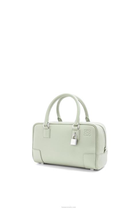 Loewe Amazona 23 bag in soft grained calfskin 688V135 Women Light Celadon