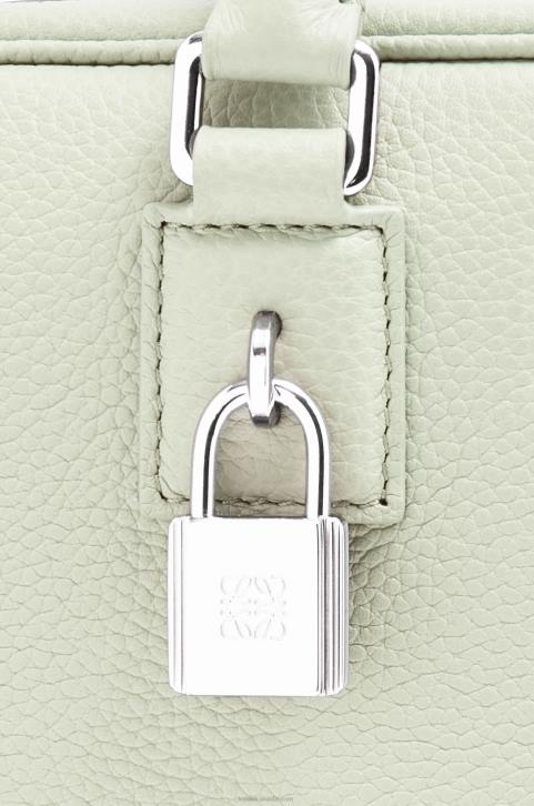 Loewe Amazona 23 bag in soft grained calfskin 688V135 Women Light Celadon
