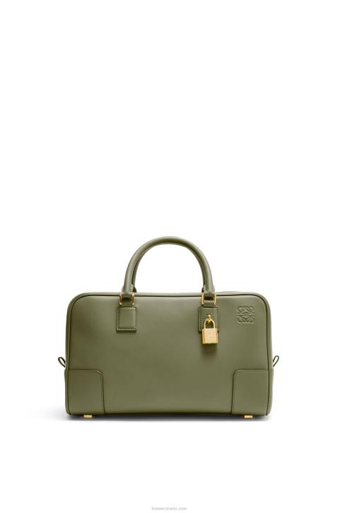 Loewe Amazona 28 bag in nappa calfskin 688V156 Women Avocado Green