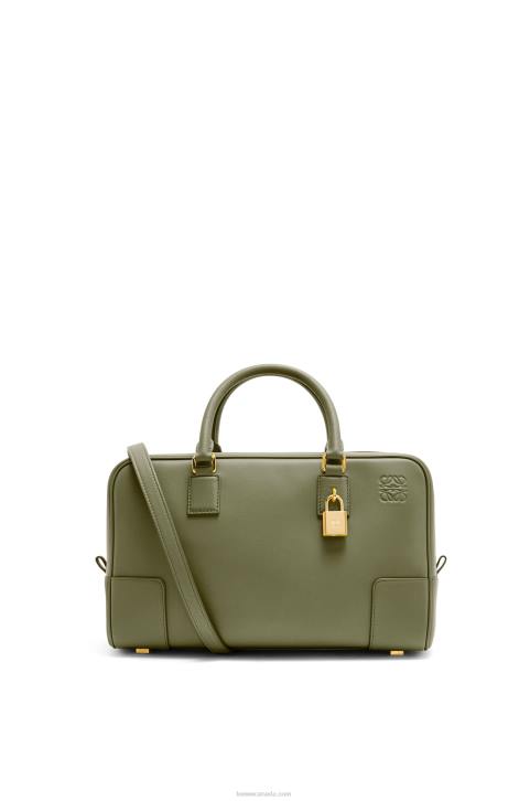 Loewe Amazona 28 bag in nappa calfskin 688V156 Women Avocado Green