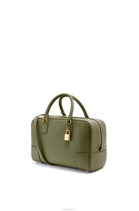 Loewe Amazona 28 bag in nappa calfskin 688V156 Women Avocado Green