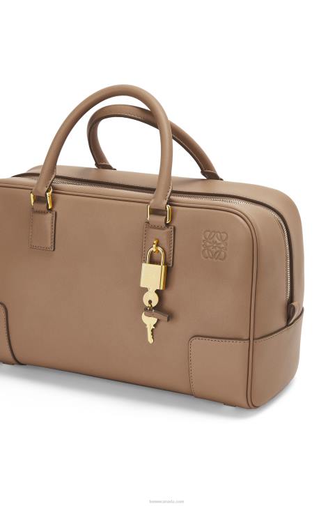 Loewe Amazona 28 bag in nappa calfskin 688V169 Women Mink Color