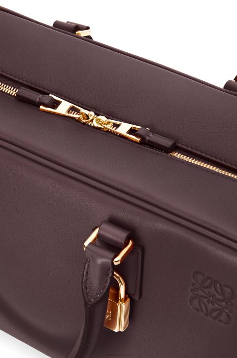 Loewe Amazona 28 bag in nappa calfskin 688V173 Women Prune